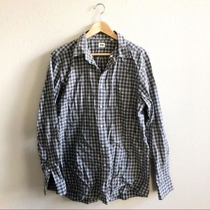 UNIQLO - men’s cotton checked button up